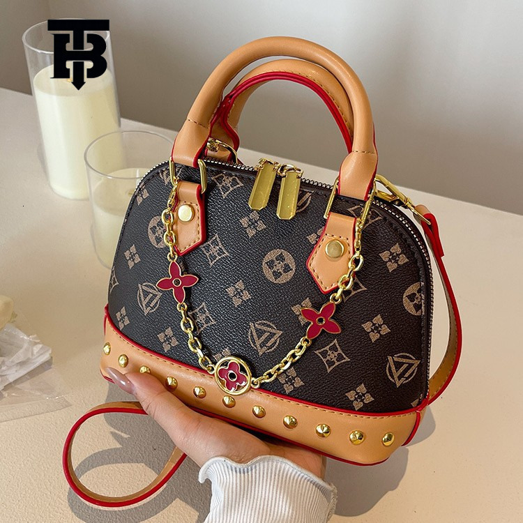 TB BHULAMTE Designer's New Multi-functional Commuter Women's Bag White Three-color Retro High-end Single-shoulder Bag Luxurious Shell Bucket