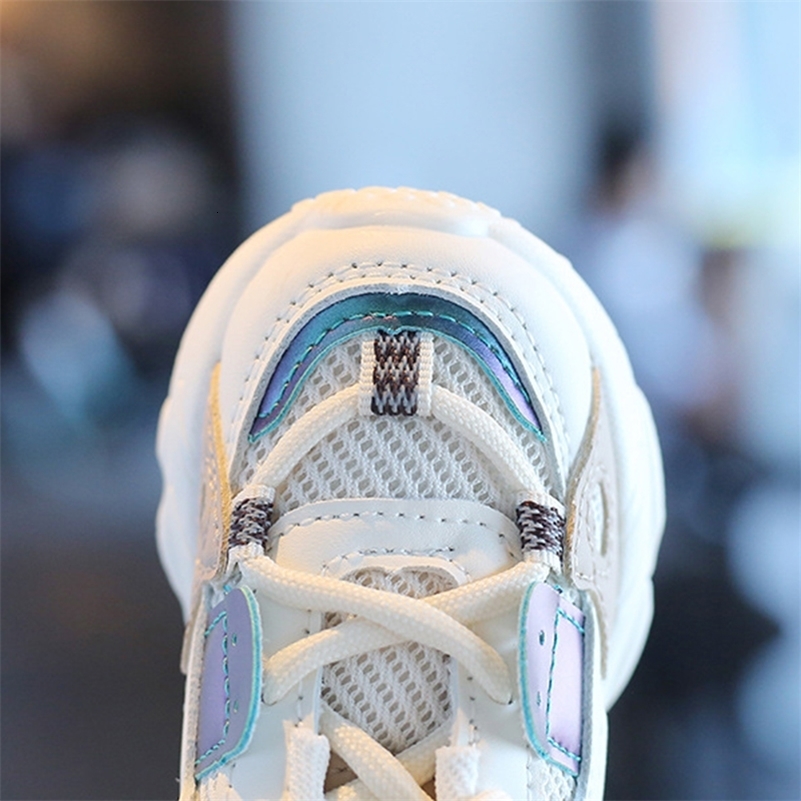 Sports Autumn Girls Boys Mesh Breathable Outdoor Children Casual Running Shoes Toddler Sneakers C260130