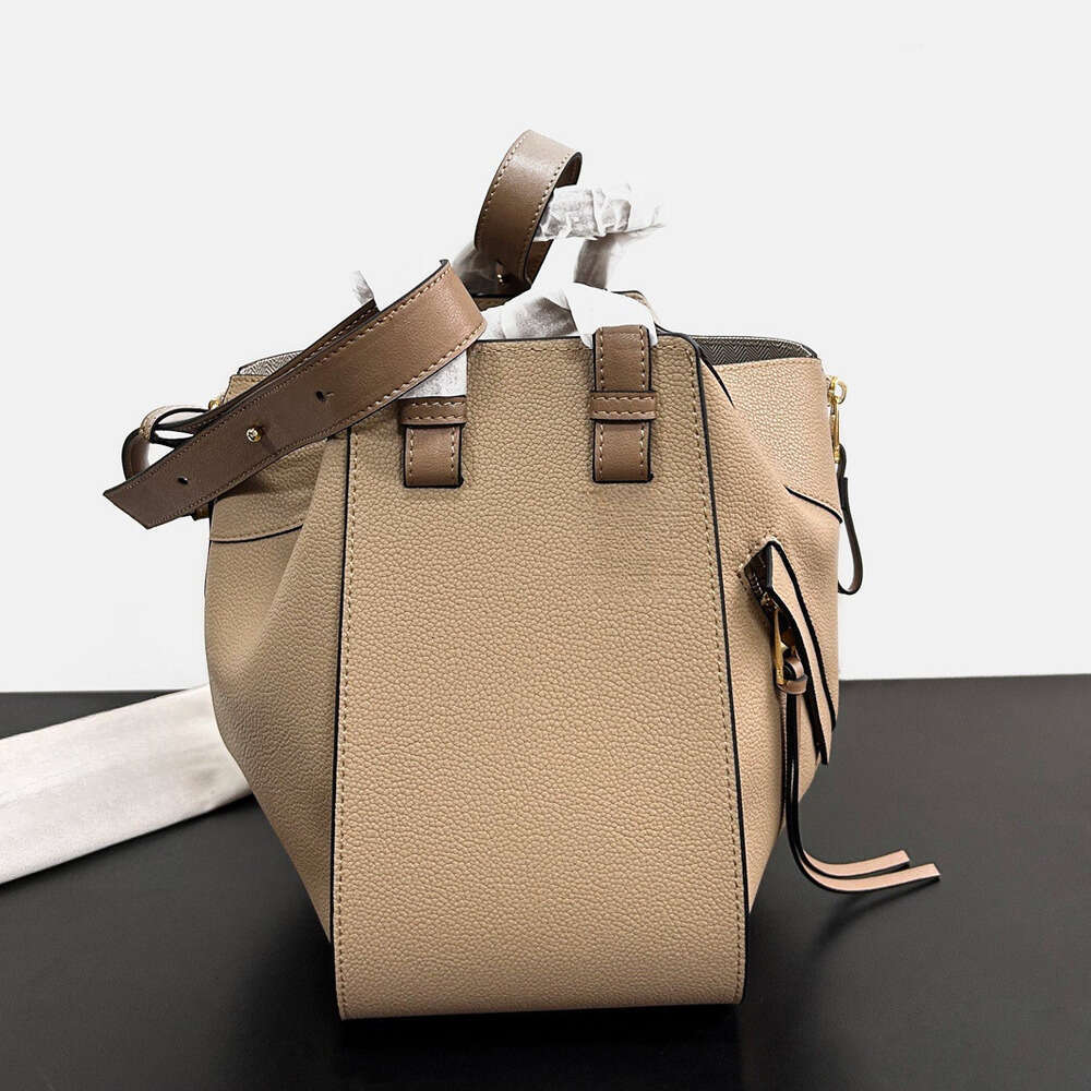 Designer Bag Tote Bag Shoulder Bag Mayan Custom Genuine Leather Hammock Cowhide Litchi Texture Tote Smiley Face Bag Single Shoulder Crossbody