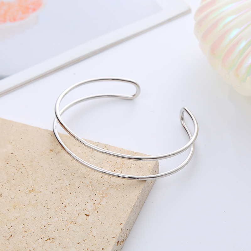 15A New personalized cross chain bracelet, fashionable chain bracelet, versatile temperament, DIY jewelry wholesale bracelets bangle bracelet men