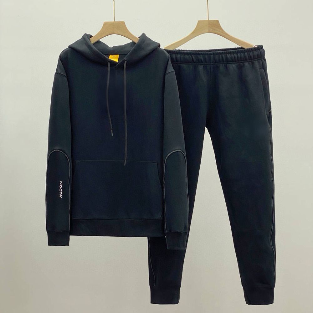 NOCTA Designer Mens hoodie Tracksuits Reflective Strip Pullover Sweatshirt Sweatpants sweater Trousers nocta Sports jumper Running Joggers suits top