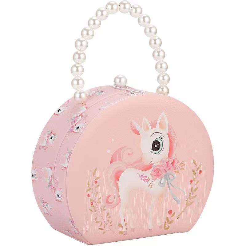 Hot selling children's jewelry box jewelry storage box multi-layer large capacity storage earring jewelry home cartoon cute jewelry box wholesale