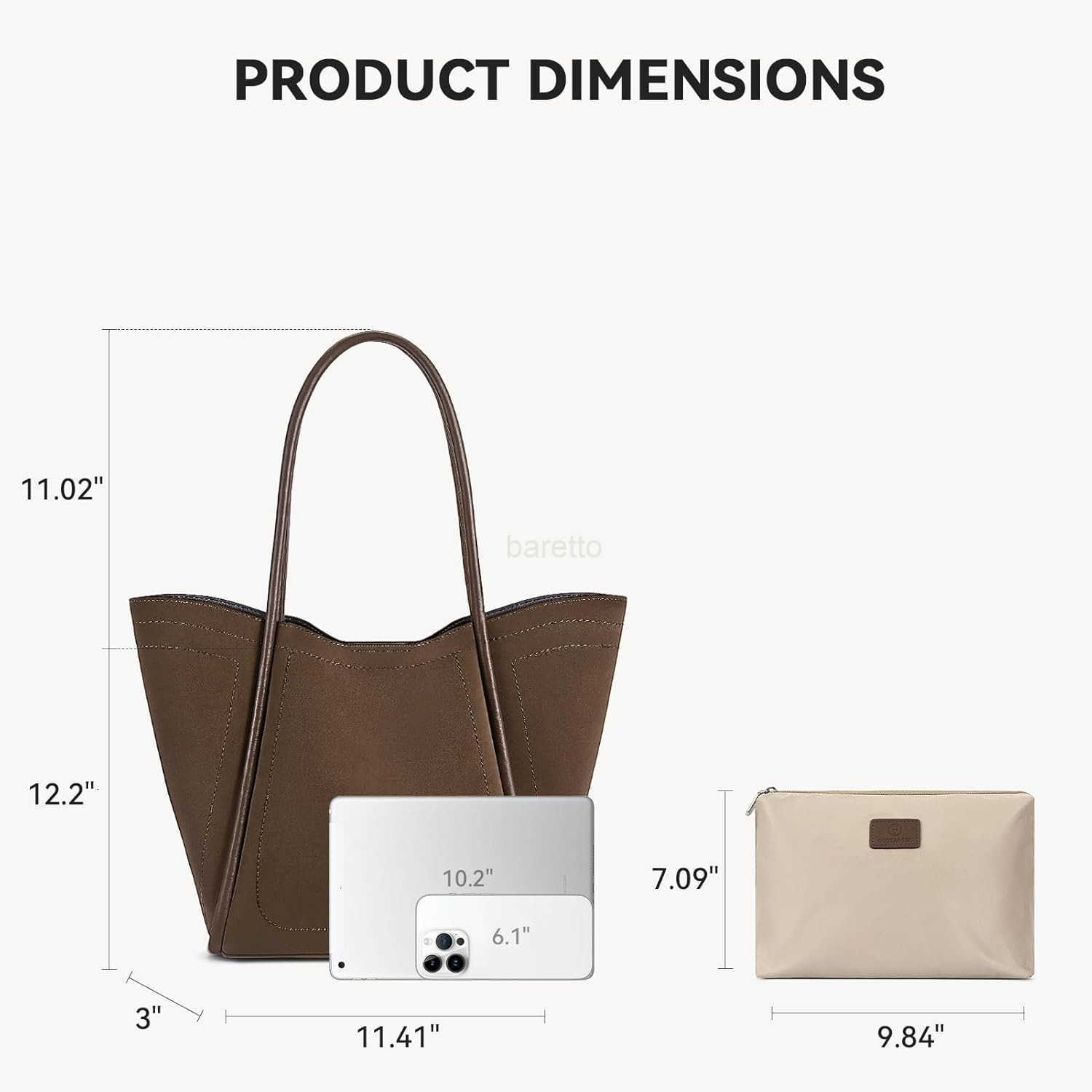 Purses for Women Trendy Travel Shoulder Bag Ladies Designer Tote Handbag 2025 Summer 114 x 3 x 122 M250828