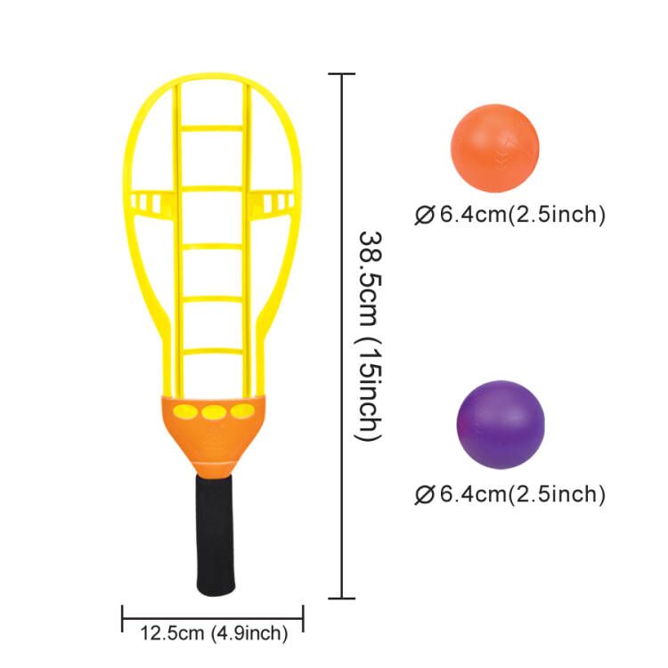 Outdoor Kids' Catch and Toss Game Set - Colorful Plastic Catchers with Balls for Fun