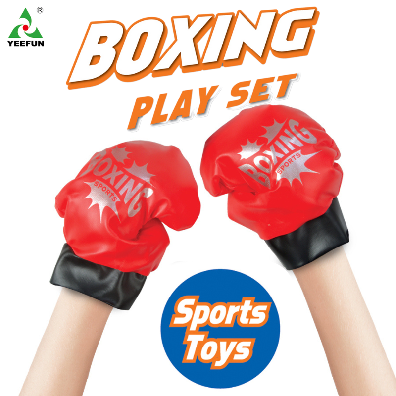 Child Fitness Boxing Suit Adjustable Height Ball Bag Boxing Speed Sports Set Toys Fighting Game for Children's Holiday Gift