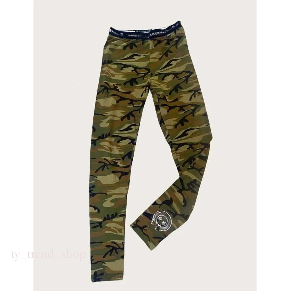 Chrome Shirt Leggings Clothing High Quality T Shirt Designer Brand Black T Shirt Bottoms Cotton Leggings Womens hiphop Casual High Top hu d3
