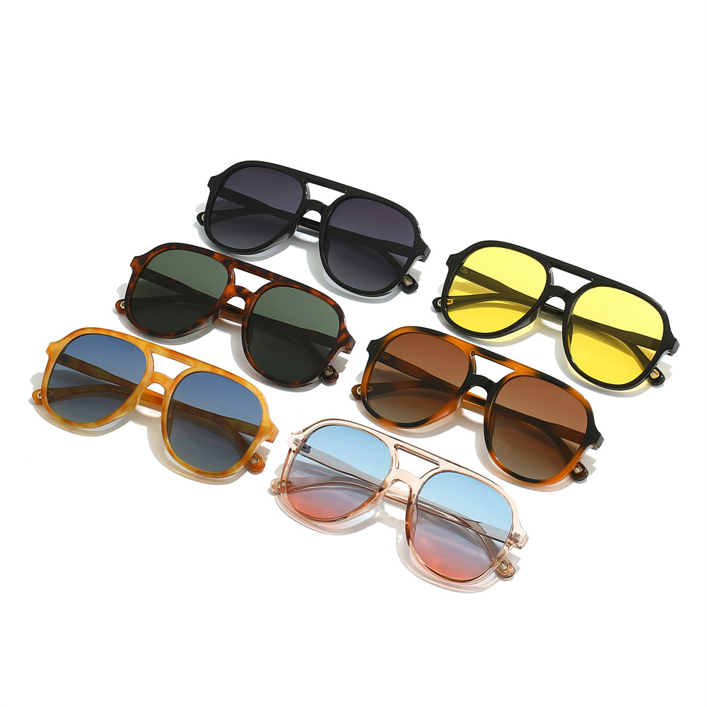 Classic Aviator Polarized Sunglasses for Men and Women TAC Two Tone Lenses for Driving and Fishing
