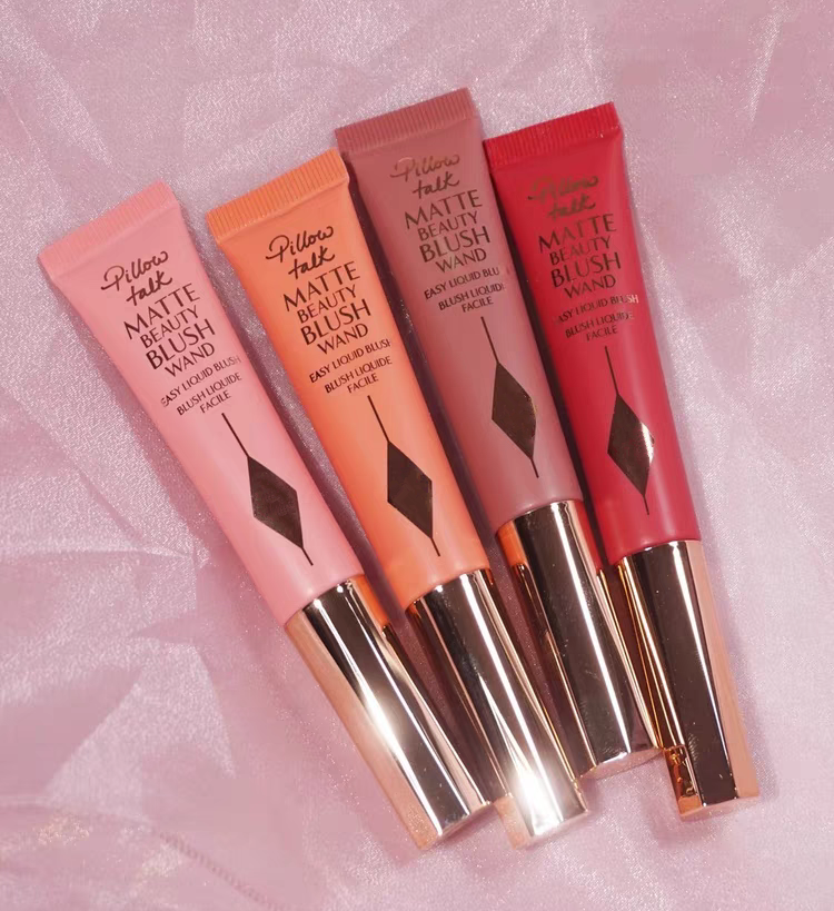 Brand MATTE BEAUTY BLUSH 12ml Pillow Talk Peach Pop Dream Pop 4 Colors Liquid Powder Blusher Air Cushion Pen