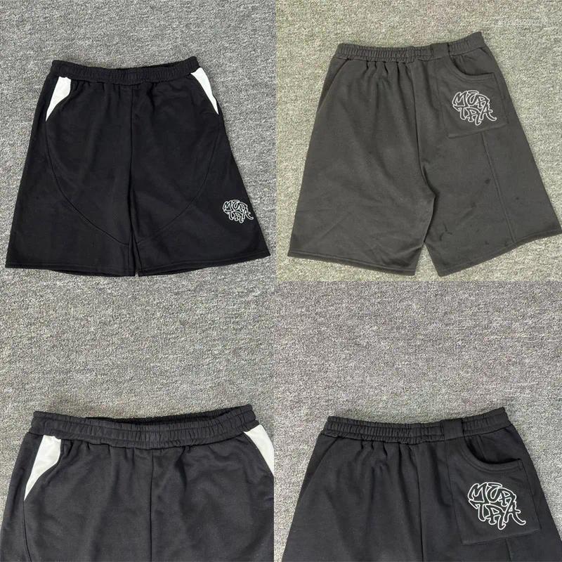 Men's Shorts 2025 Summer Casual Fashion Embroidery Mertra Men Women Jogger Drawstring Black Breeches Quality Cotton