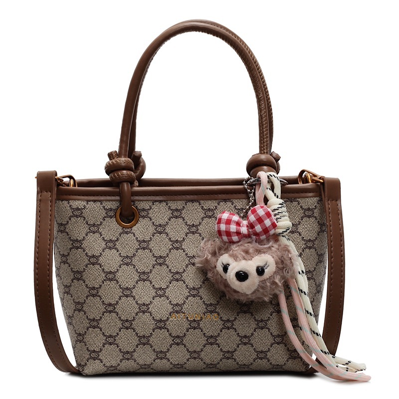 Vintage Print Basket Designer Bag Bucket Bag For Women Luxury Bag Exquisite Handbag Light Luxury High Value Free Delivery To Your Door Single Shoulder