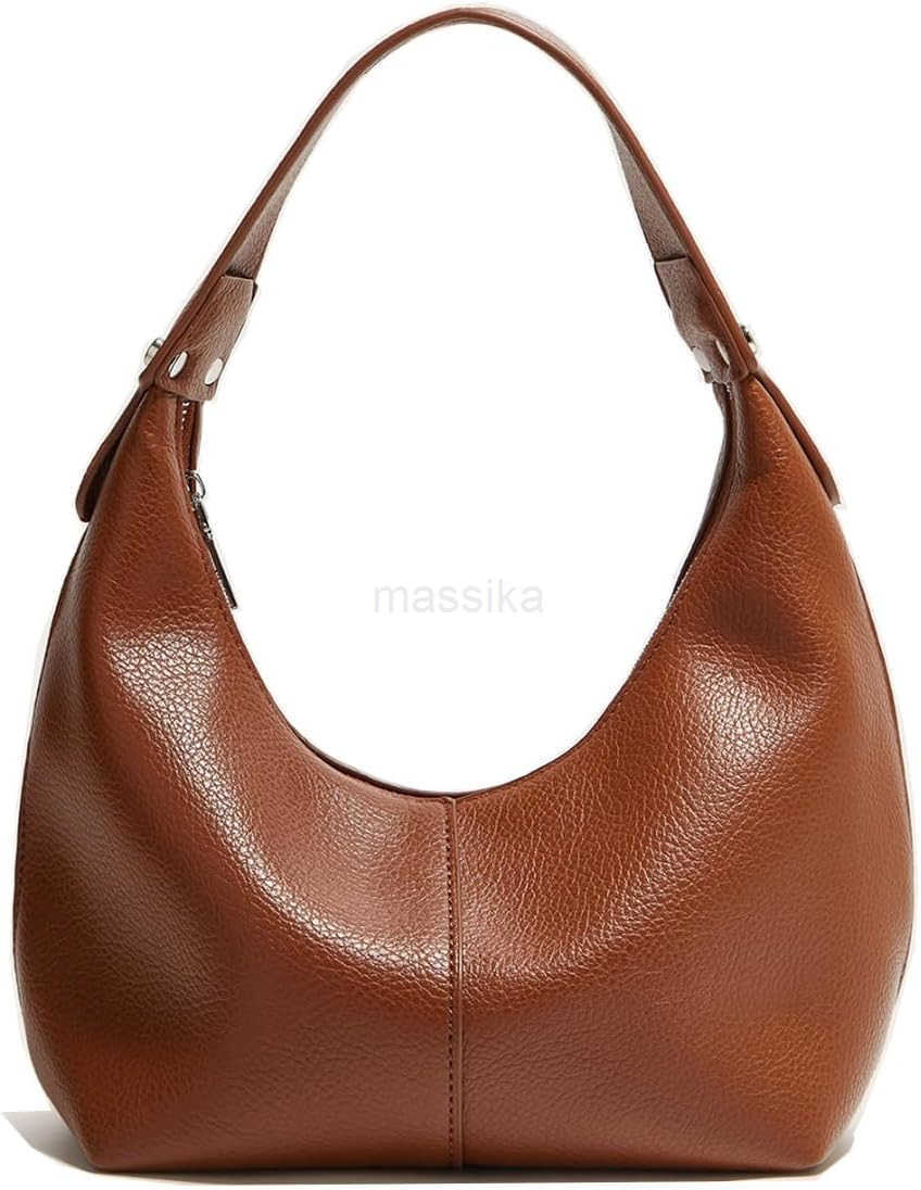 2025 Hobo Handbags Vegan Leather Shoulder Bags for Women Clutch Y2K Purse Handbags Tote Bag M250910