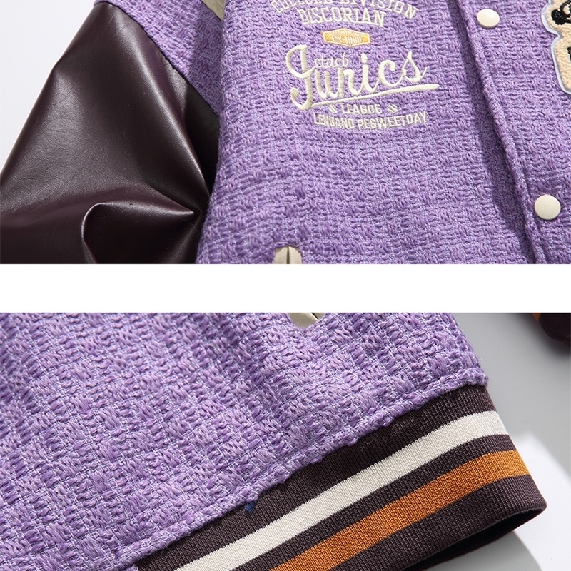 Letterman L y Stadium Award Patchwork Men Baseball Bomber Jacket Unisex Women Varsity Coat University Streetwear Chic w250827