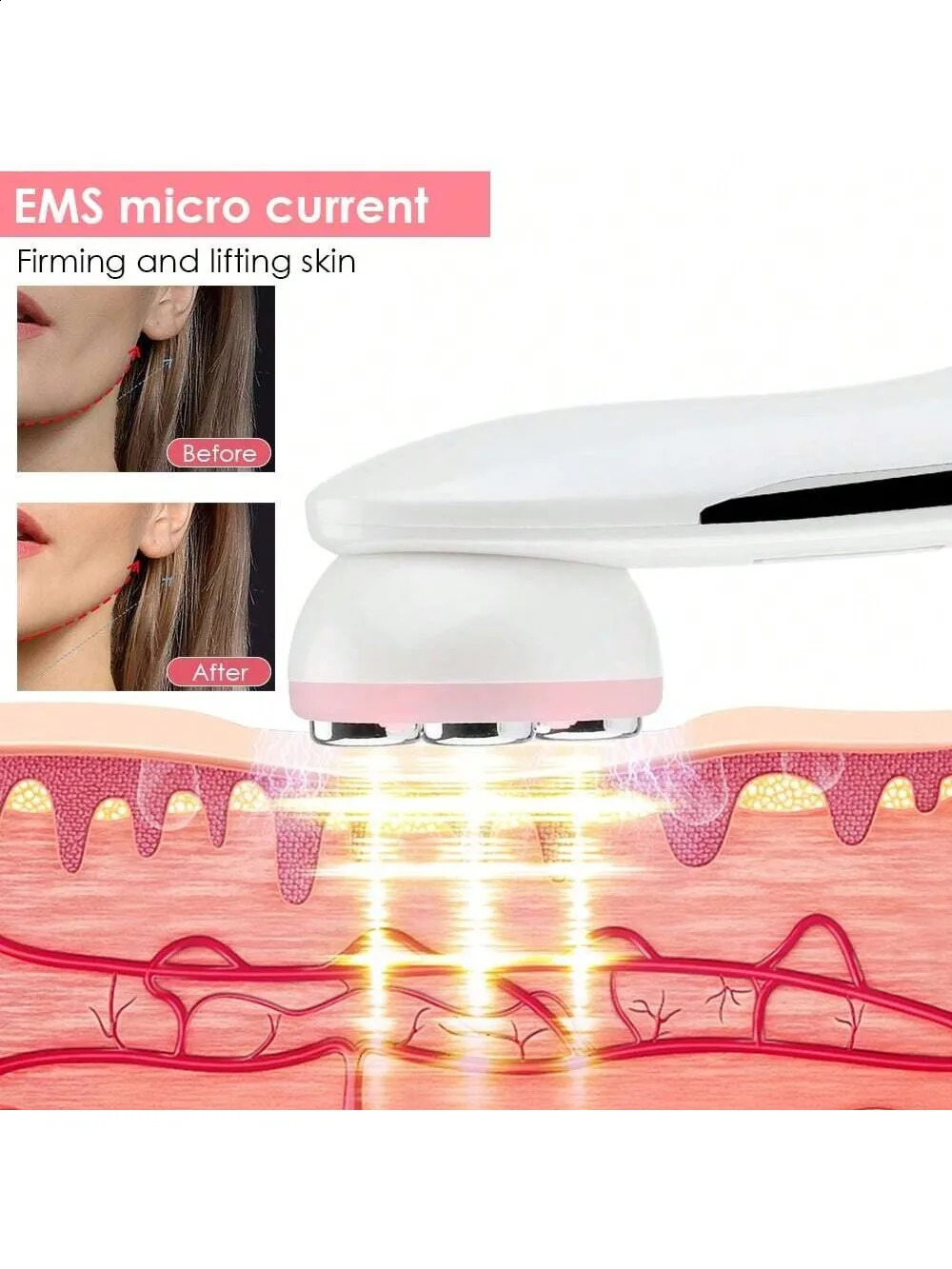 Beauty Products Professional Face Exfoliating Ultrasonic Shovel Peel Cleaner Skin Scrubber Spatula Skin Care Tools 250820