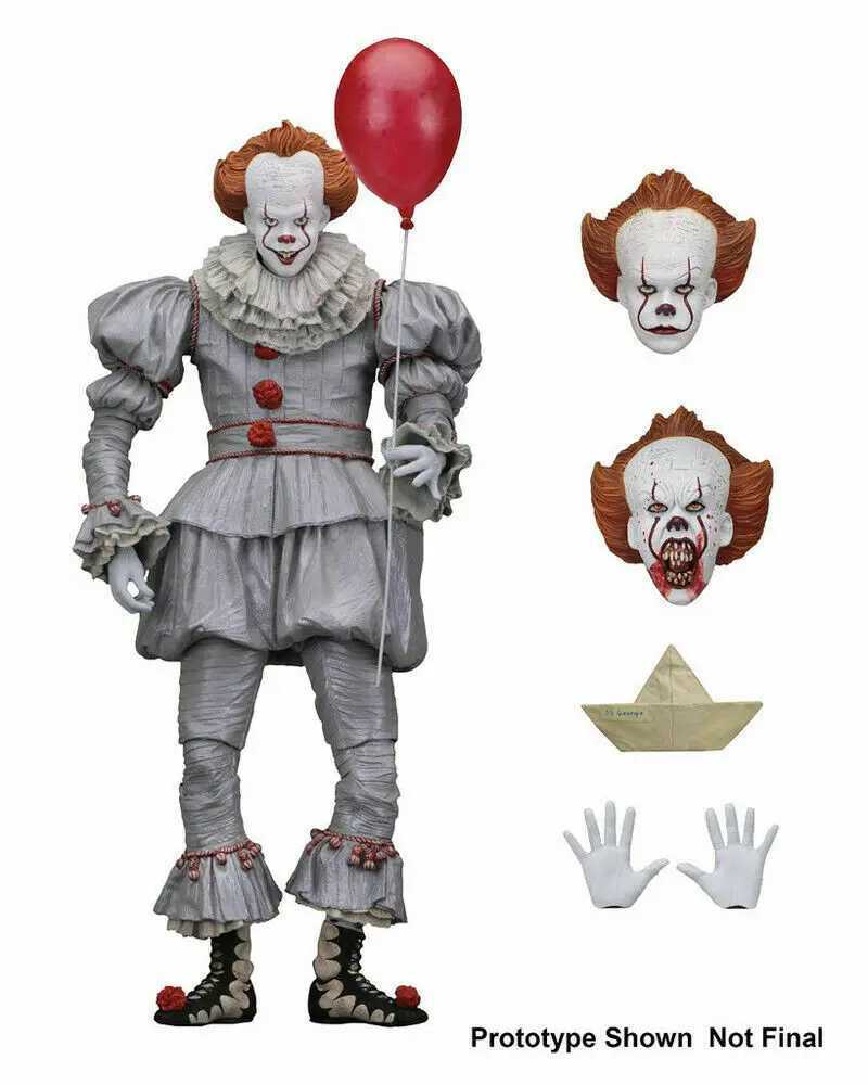 7 NECA IT Ultimate Pennywise Clown Action Figure Movie Doll 2017 New Toys W250828