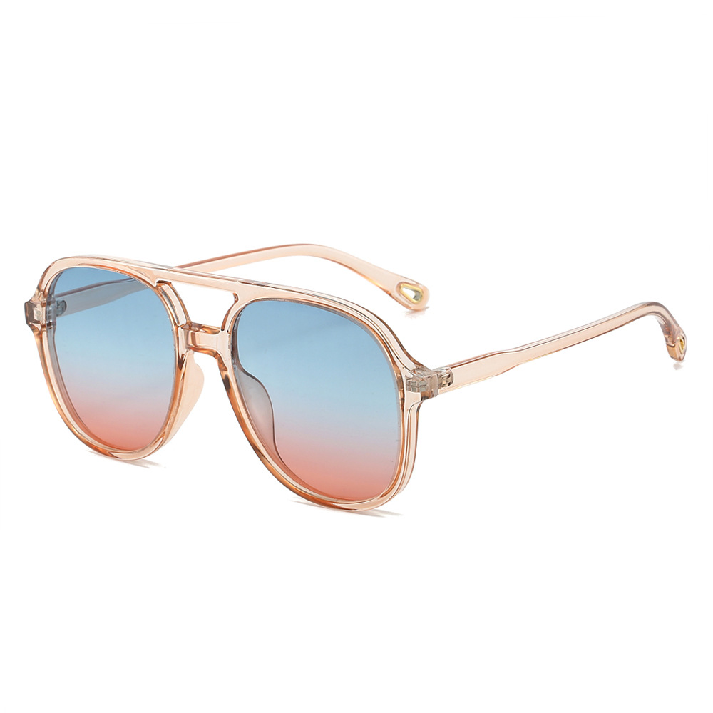 Classic Aviator Polarized Sunglasses for Men and Women TAC Two Tone Lenses for Driving and Fishing