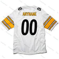 T.J.Watt 90 Aaron Rodgers 8 Joey Porter Jr. DK Metcalf 4 Troy Polamalu 43 Pat Freiermuth Najee Harris Personalized Customized Football Jerseyssss Cust