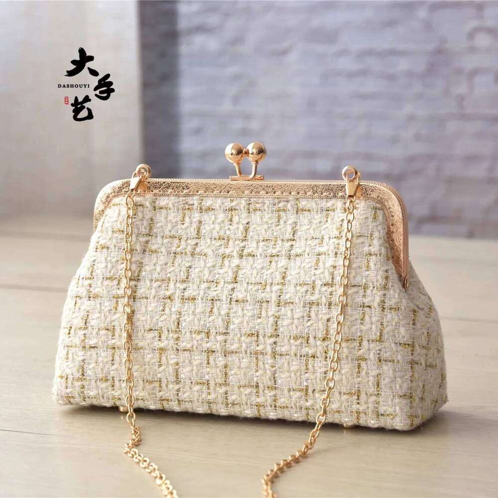 NEW Cheap Vintage Designer Dress Party Lock Shell Chain Strap Women Shoulder Crossbody Bag Bags