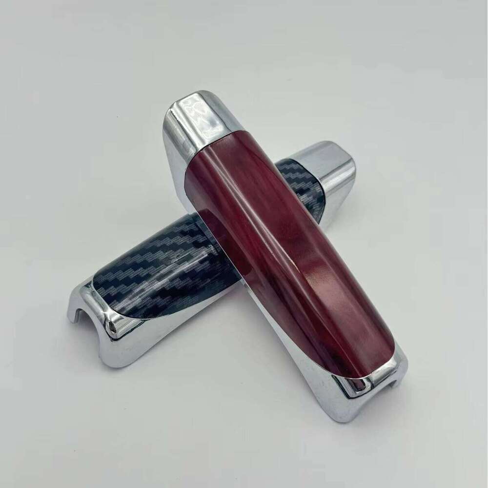 Cross-Border Carbon Pattern Handbrake Cover Plastic Decorative Sheath for Car Interior Accessories Elegant Hand-NO04