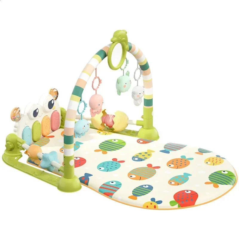 Baby Music Rack Play Mat Puzzle Carpet with Piano Keyboard Infant Playmat Gym Crawling Activity Rug Toys for 012 Months Gifts 250827