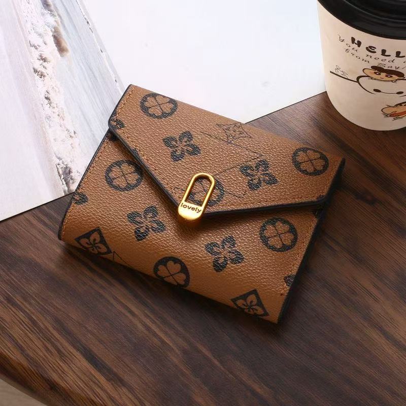 Designer wallets classic 5A quality women credit card holder bags fashion a variety of styles and colors available wholesale short wallet Purse With box60136