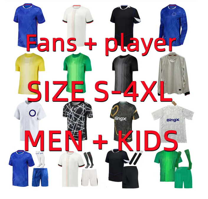 2025 2026 NKUNKU JOAO CFC soccer jerseys 25 26 chelseaes fc Enzo NETO DELAP JAMES CAICEDO GITTENS N.JACKSON PALMER ESTEVAO football shirt men kids kit Player version