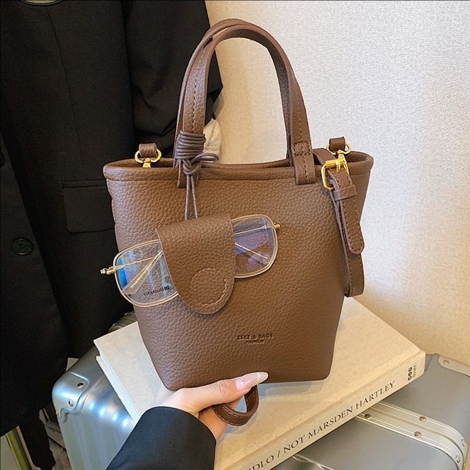 Autumn New Women s Shoulder Bag Minimalist Niche Women s Hand held Basket Bag Autumn New Designer Bag New Texture Bucket Bag Commuter Women s Crossbod