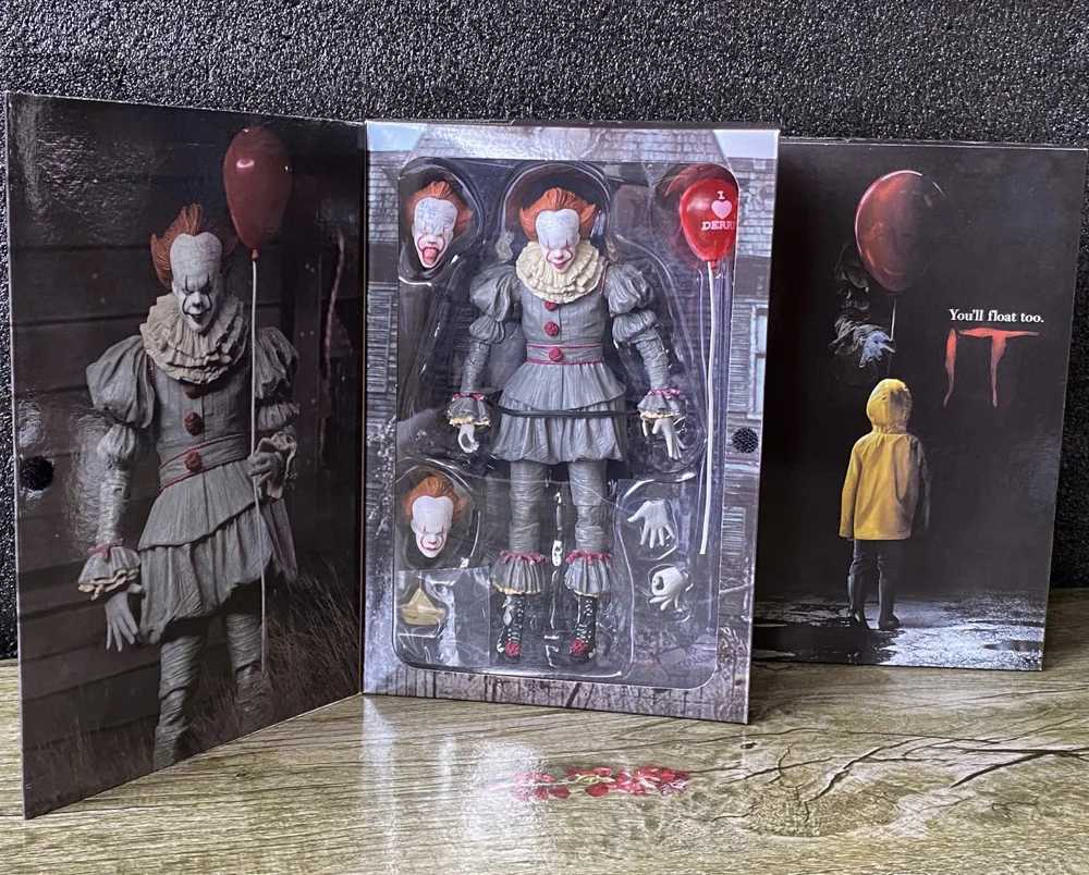 7 NECA IT Ultimate Pennywise Clown Action Figure Movie Doll 2017 New Toys W250828