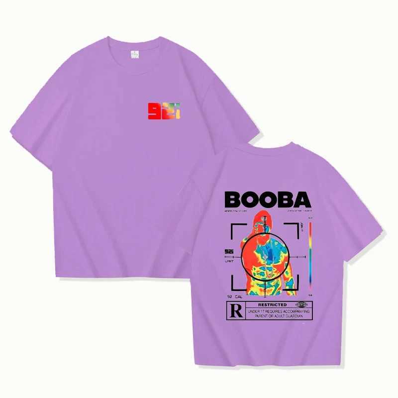 20 Tshirts Men Fashion BOOBA Printed Short Sleeve T Shirt Women Casual Harajuku Streetwear Tee Tops L250827