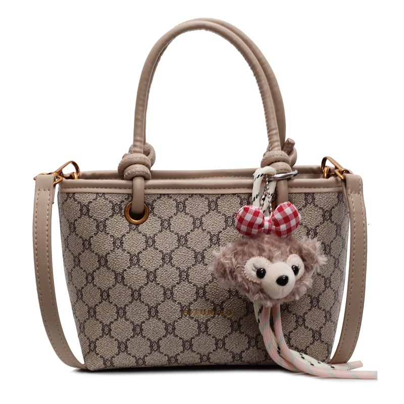 Vintage Print Basket Designer Bag Bucket Bag For Women Luxury Bag Exquisite Handbag Light Luxury High Value Free Delivery To Your Door Single Shoulder