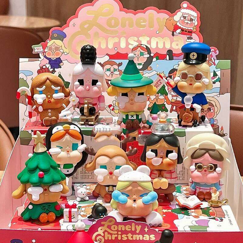 POP MART CRYBABY Lonely Christmas Series 100% Original Blind Toys Bag Mystery Box Mistery Caixa Action Figure