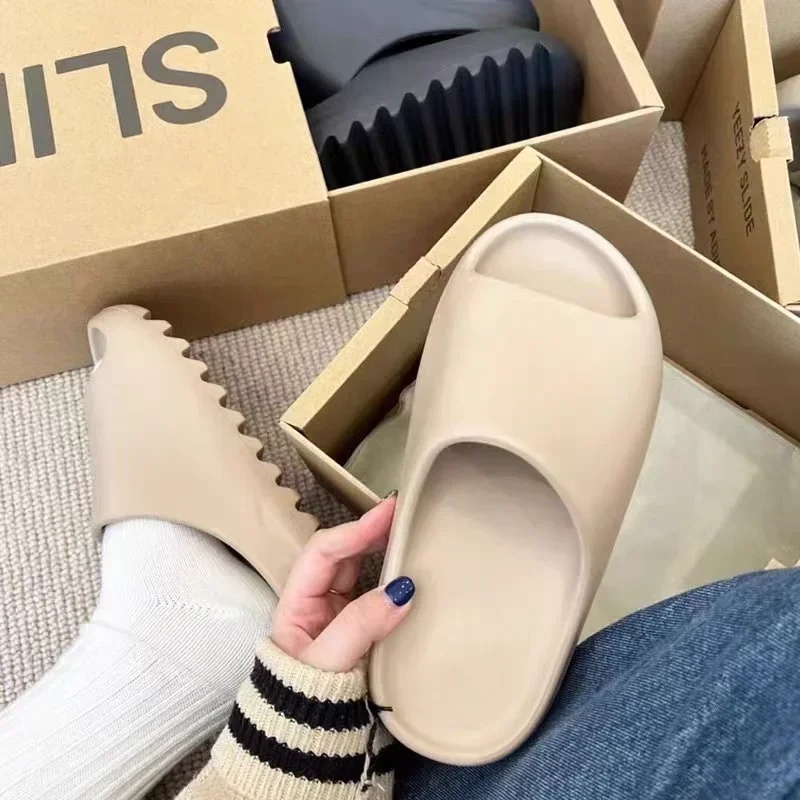 Slippers Flip Flops Summer For Men Women EVA Soft Bottom Indoor Home Slides Brand Slipper Asian size Man Sandals Beach Shoes Male designer