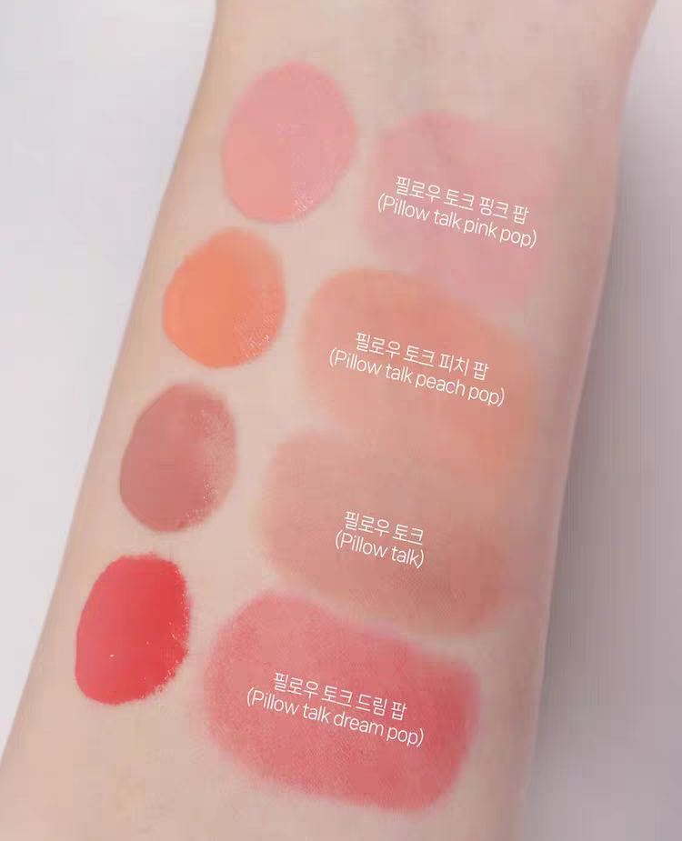 4 Color PILLOW TALK PEACH POP Liquid Powder Blusher Air Cushion Pen 12ML Long-lasting Easy to Wear High Quality