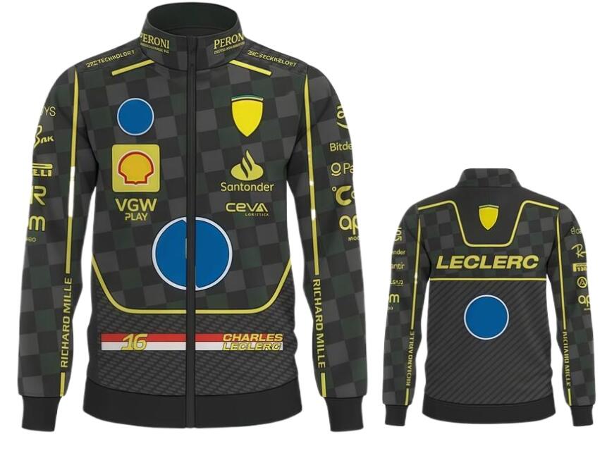 F12025 New Racing Jacket Spring/Autumn Edition F1 Hooded Sweatshirt - Matching Customisation
