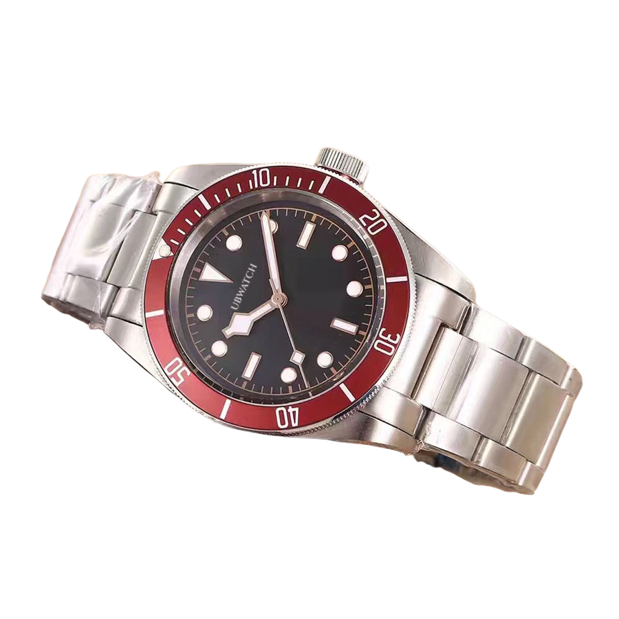 T1 Automatic Hardlex Glass 58 Bay Classic Fashion Mens Watches Excellent Texture Stainless Steel Wristwatches