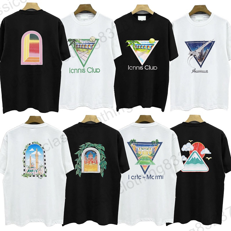Designer TShirt Summer t shirt mens designer t shirt men tshirt luxury mens tees summer round neck sweat absorbing short sleeves