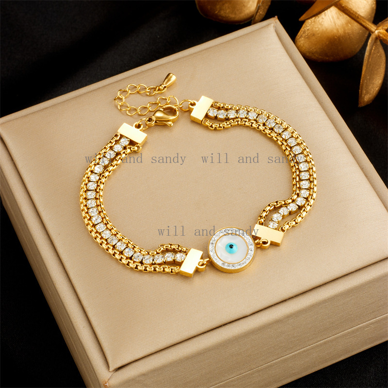 18k Gold Cubic Zirconia Diamond Bracelet for Women Designer Jewelry Charm Butterfly Tree Love Heart Stack Bracelet Bangle Cuff Mother Birthday Wife Gi