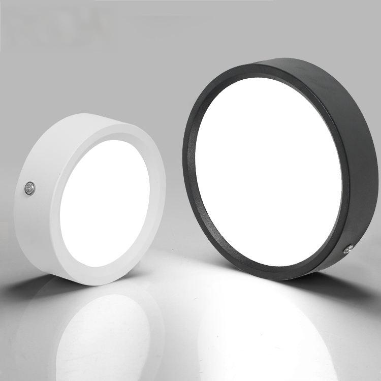 Circular LED Ceiling Lights - Ultra-Thin Surface-Mounted Downlights for Corridors-LCBT15