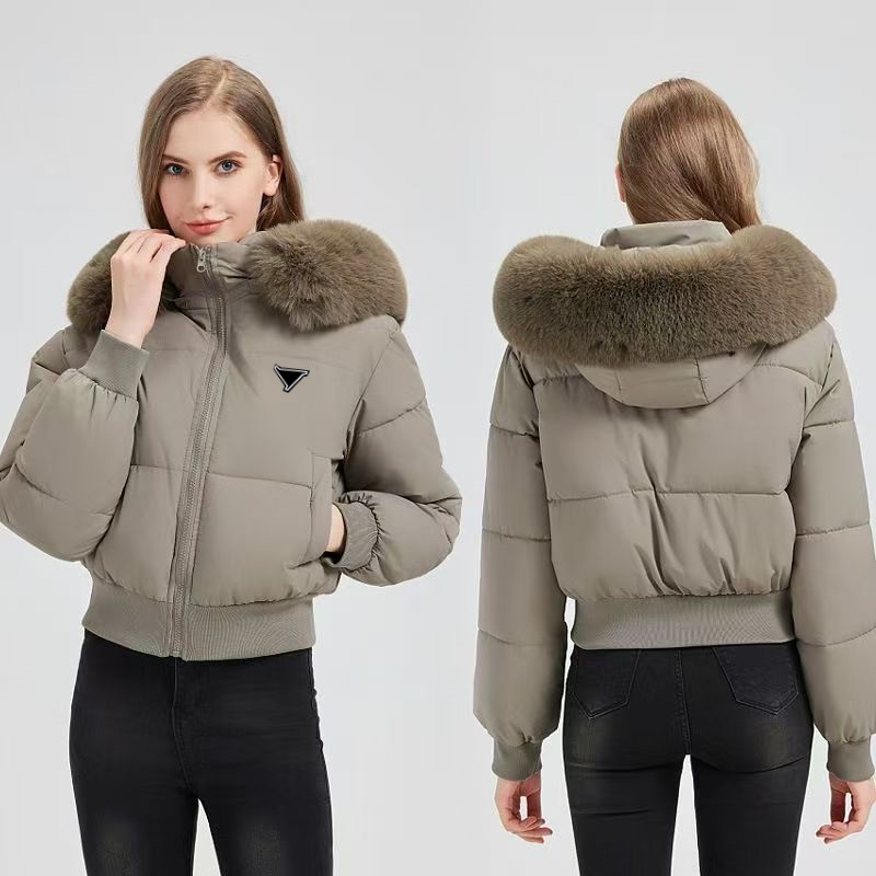 Womens Puffer Jacket Designer Down Jacket Women Coat Jacket Long Sleeves Designer Lady Slim Jacket Down Coat Windbreaker Short Winter Jacket S-xl