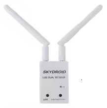 UVC Dual /Single Antenna Control Receiver OTG 5.8G 150CH Full Channel FPV Receiver W/Audio for Android Smart Phone PC M