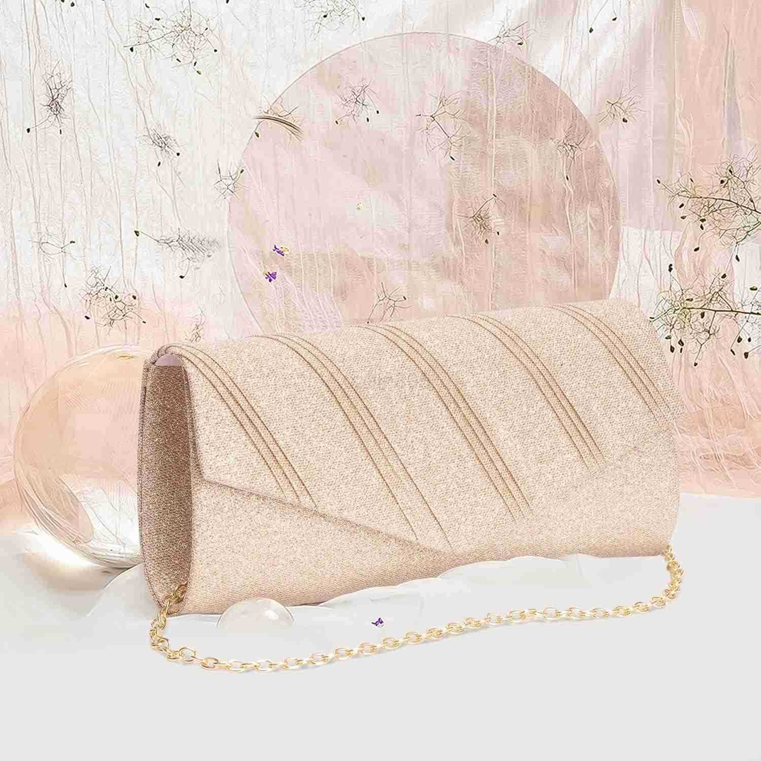 Womens Evening Handbags Glitter Envelope Clutch Purses Formal Ladies bag for Date Night Out Party8743x24in Z25910