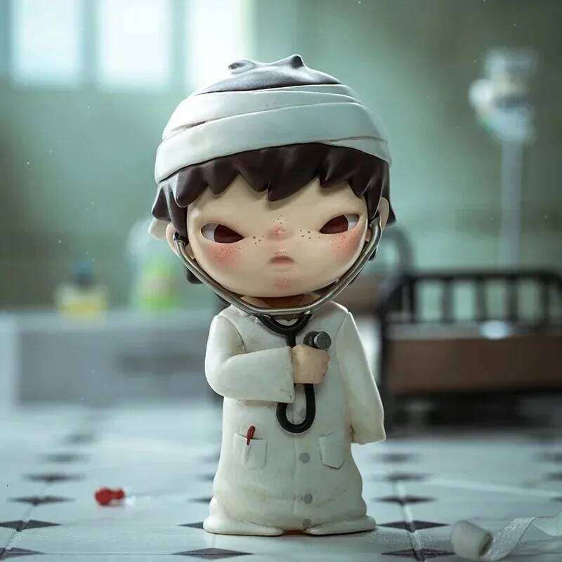 Pop Mart Hirono City of Mercy Series Blind Toys Kawaii Anime Action Figure Surprise Mystery Box Dolls Gift
