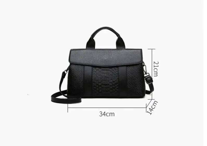 Large Capacity Pu Leather Women's 2023 New Ladies Handbags Shoulder Crocodile Pattern Women Tote Bag Crossbady Bags