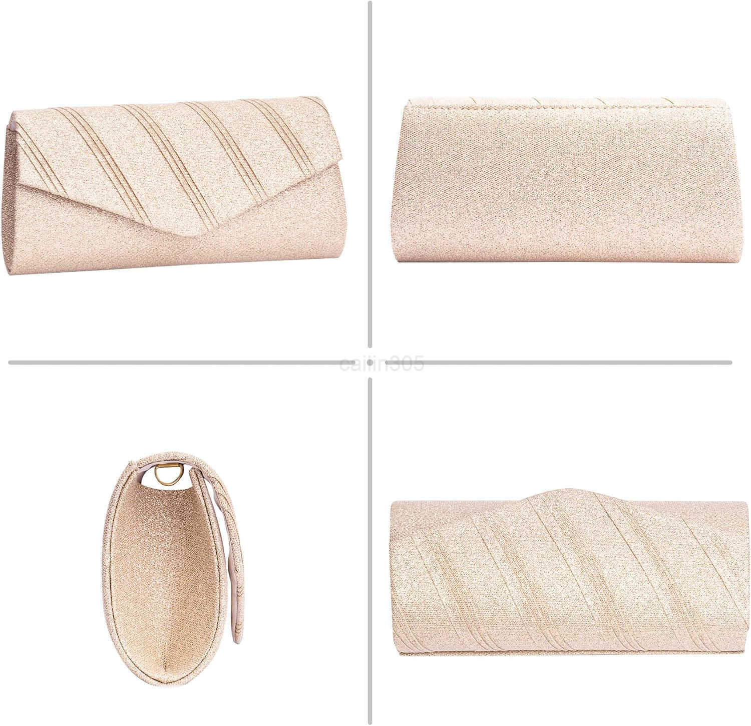 Womens Evening Handbags Glitter Envelope Clutch Purses Formal Ladies bag for Date Night Out Party8743x24in Z25910