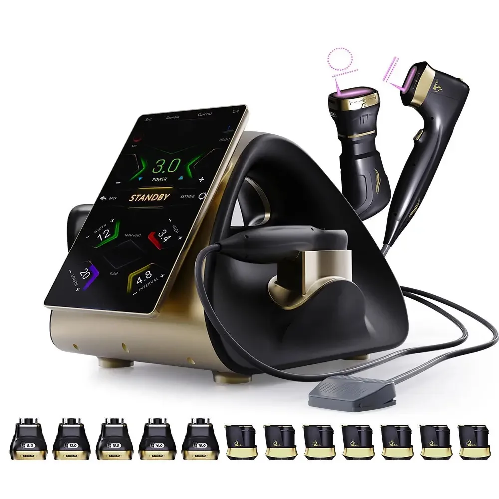 22D HIFU Ultrasound Beauty Device For Wrinkle Rejuvenation And Face Slimming Improves Facial Contours And Body Shaping Machine
