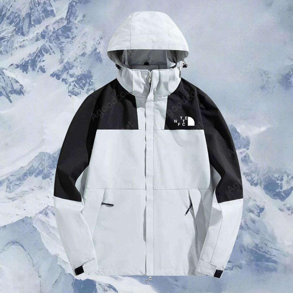 Mens Hoodie Jacket Men Jacket Zipper Waterproof Jackets Hoodie Layer Outdoor Jackets For Sports Men Women Male Casual Lightweight Hiking S-6XL