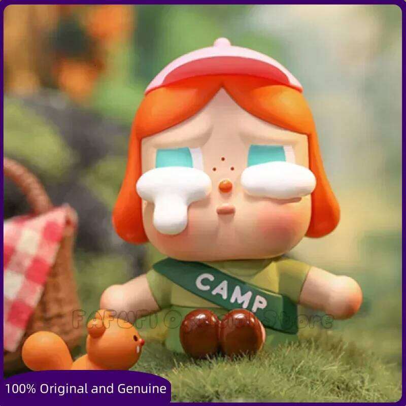 POP MART Crybaby Jungle Adventure Crying In The Woods Series Original Blind Mystery Box Bag Toy Doll Cute Anime Figure
