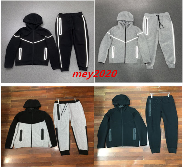 Top Quality Tech Fleece Mens Womens Tracksuits Tech Sports Pants Hoodies Jackets Space Cotton Trousers Man Tracksuit Bottoms Mans Joggers Running pant