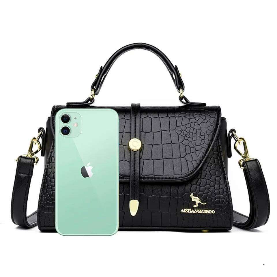 Premium Leather Crossbody For Women Female Shoulder Messenger Bags Designer Handbags And Purses