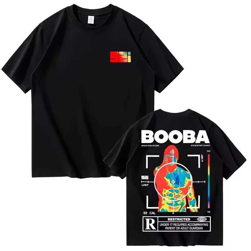 20 Tshirts Men Fashion BOOBA Printed Short Sleeve T Shirt Women Casual Harajuku Streetwear Tee Tops L250827