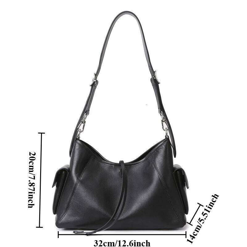 Fashionable Simple High-End Tote Bag With Large Capacity Versatile Texture And Elegant Single-Shoulder Women's Bags